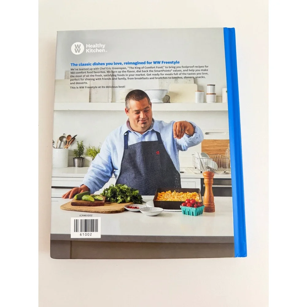 WW Healthy Kitchen Cook Up Comfort Cookbook Chef Eric Greenspan 160 Recipes Hard